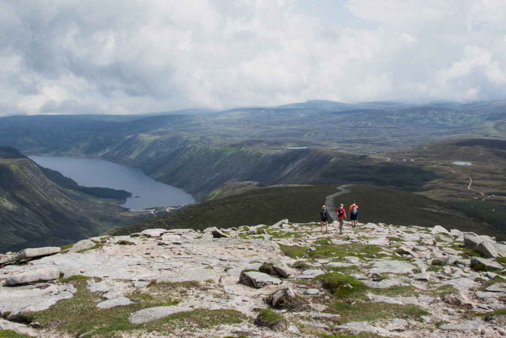 Lock Muick from Broad Cairn